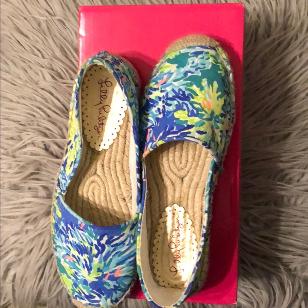 Lilly Pulitzer Lia Espadrille 7WadeAndSeaShore NWB